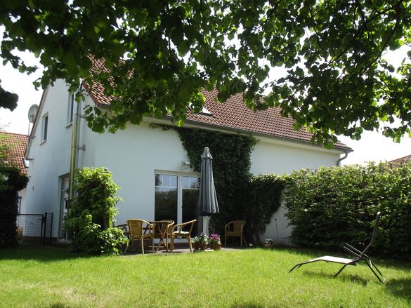 Garten und Terrasse, Ferienhaus Meeresstrand